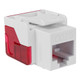 CAT6 RJ45 Keystone Jack for EZ® Style - White, Single IC1078L6WH CAT6 RJ45 Keystone Jack for EZ® Style - White, Single IC1078L6WH
